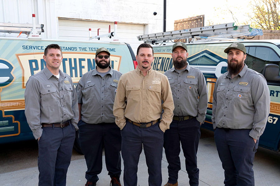 Parthenon plumbing team ready for drain pipe repair service